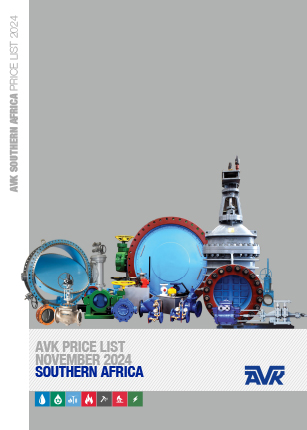 AVK Southern Africa price list product range offering 2024