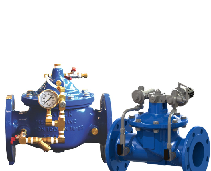 Control valves for water