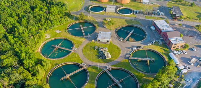 Water plant work